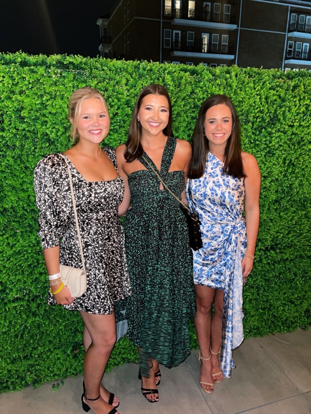 Saylor midi green and black cheetah